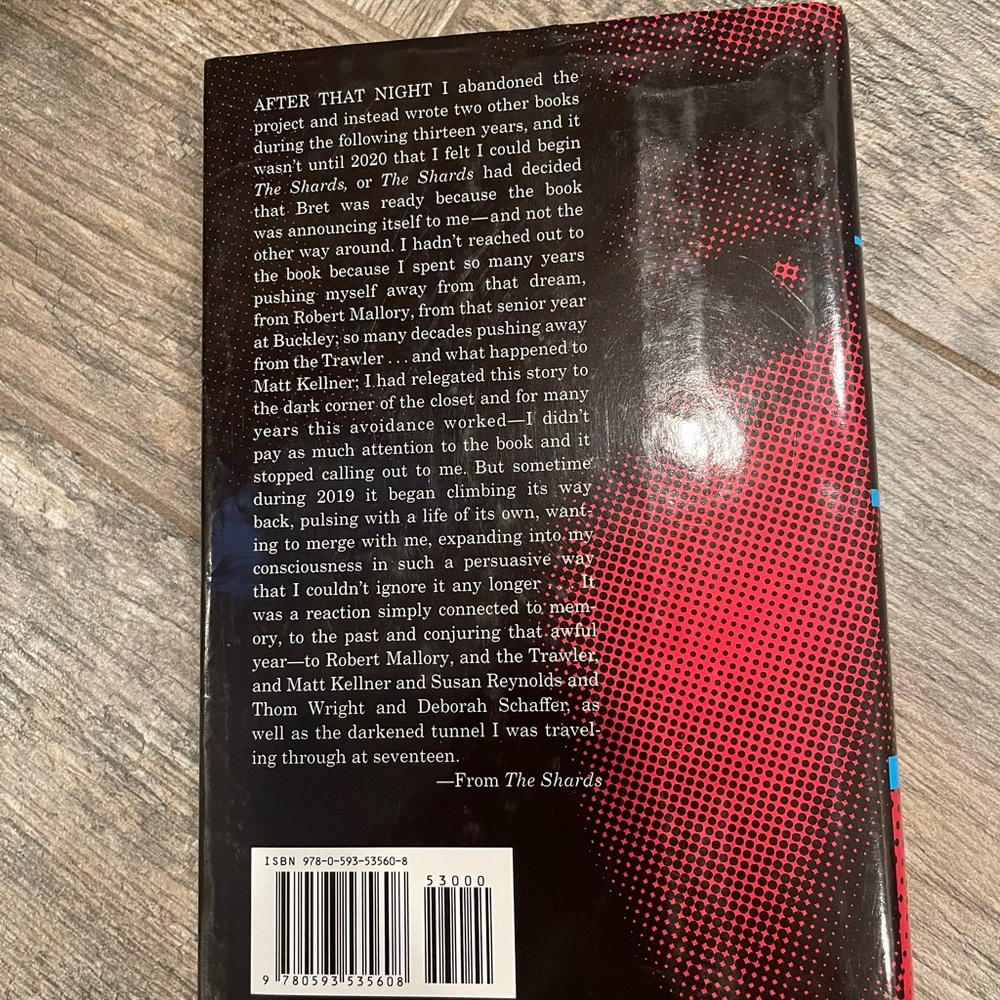 The Shards Novel by Bret Easton Ellis - Picture 2 of 3